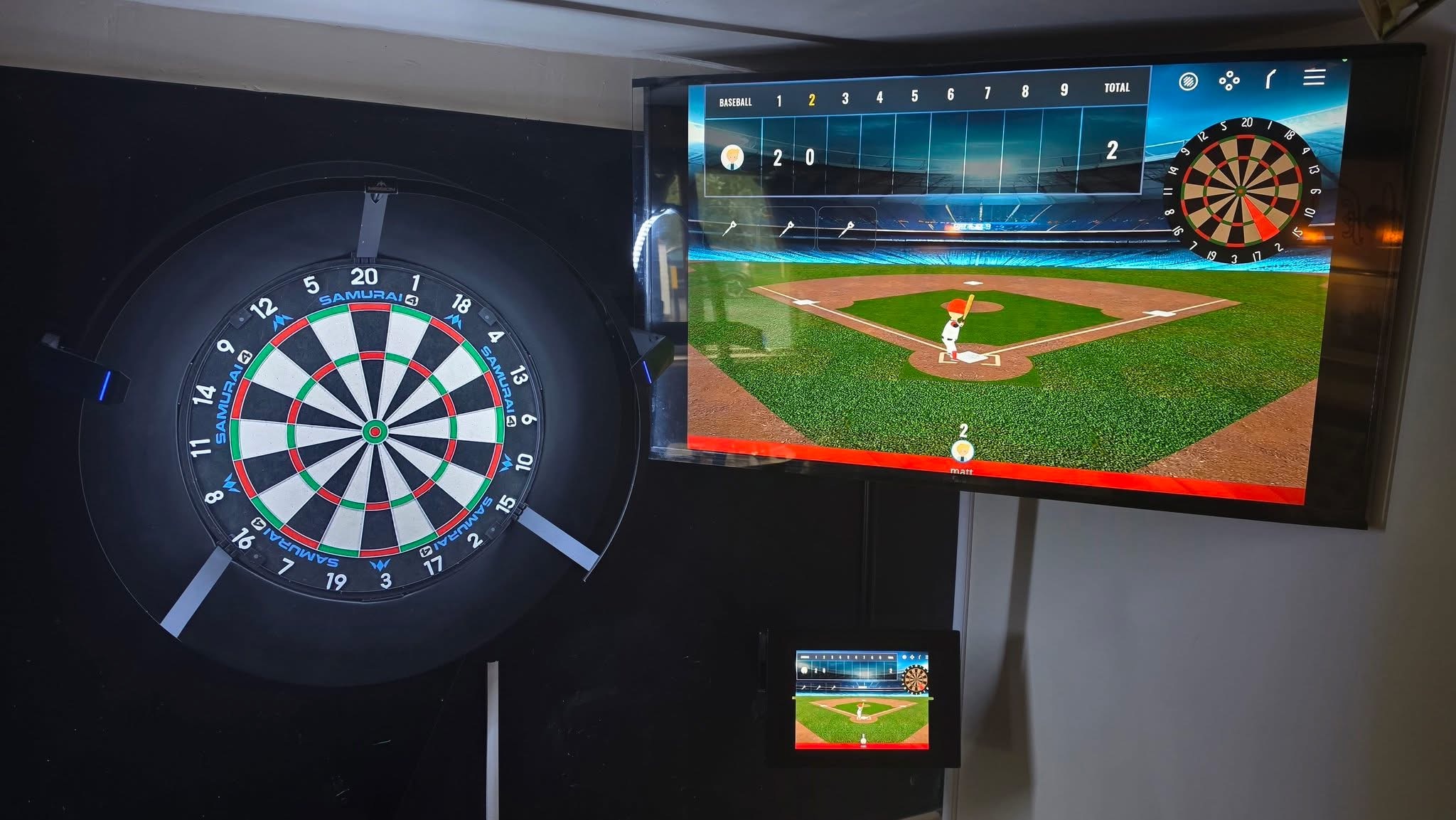 Interactive digital darts at The Boat Inn