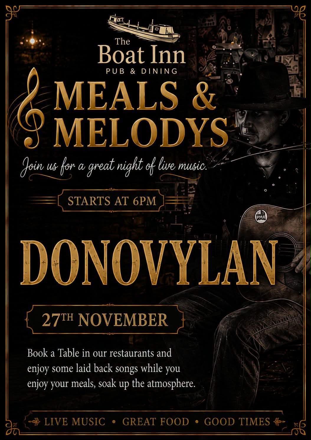 Meals & Melodys with Donovylan