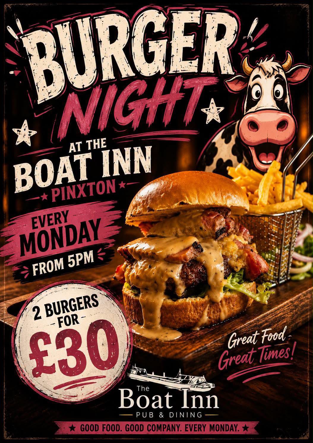 Monday Burger Night